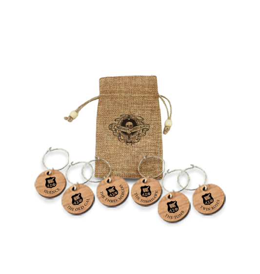 Wine Charms with Bag