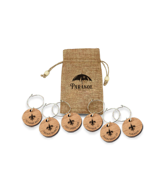 Wine Charms with Bag