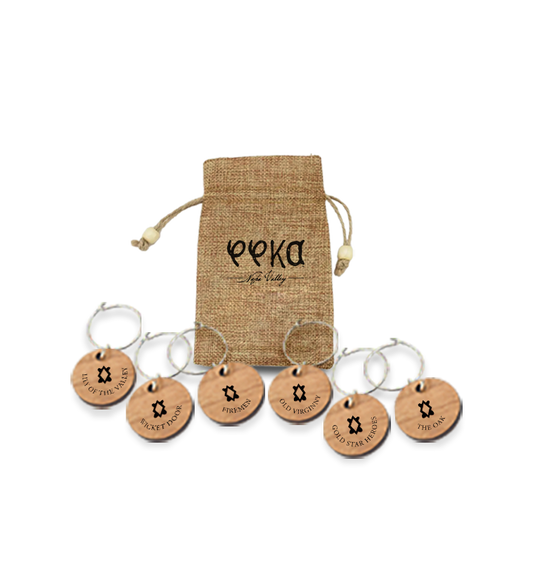 Wine Charms with Bag