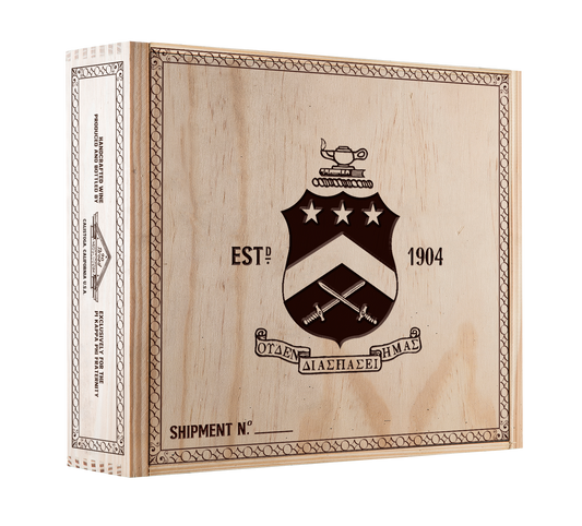 3-Bottle Wood Crate
