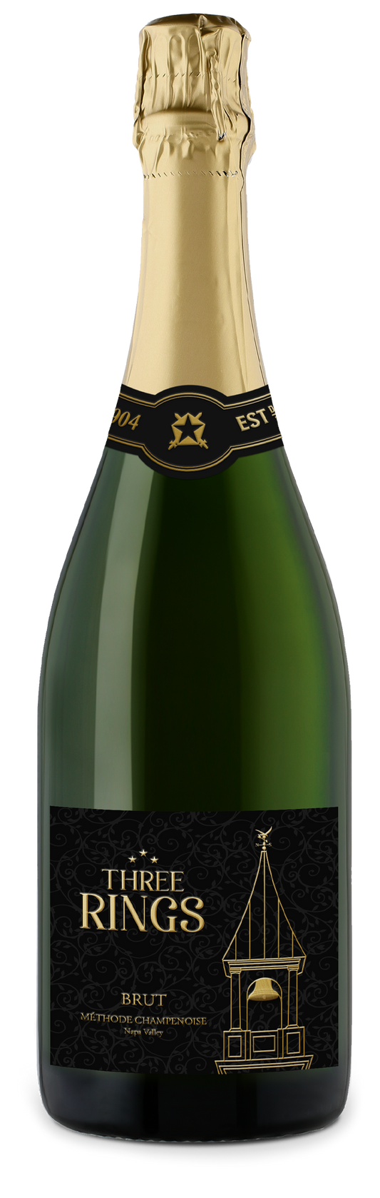 Three Rings - Sparkling Brut - Méthode Champenoise - Napa Valley