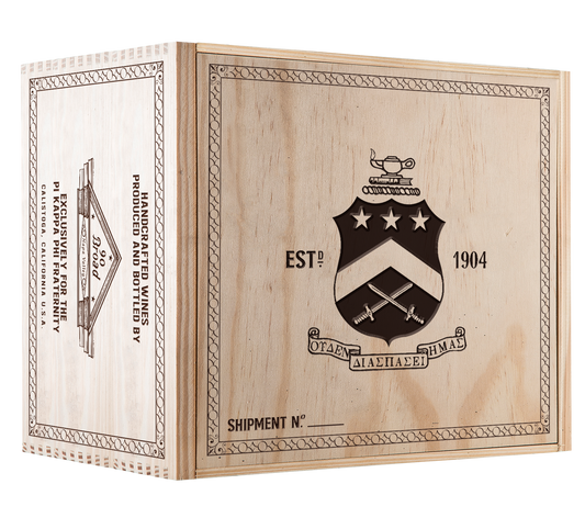 6-Bottle Wood Crate
