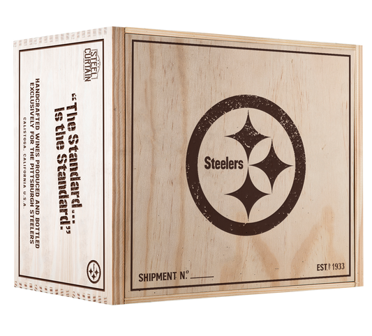 6-Bottle Wood Crate
