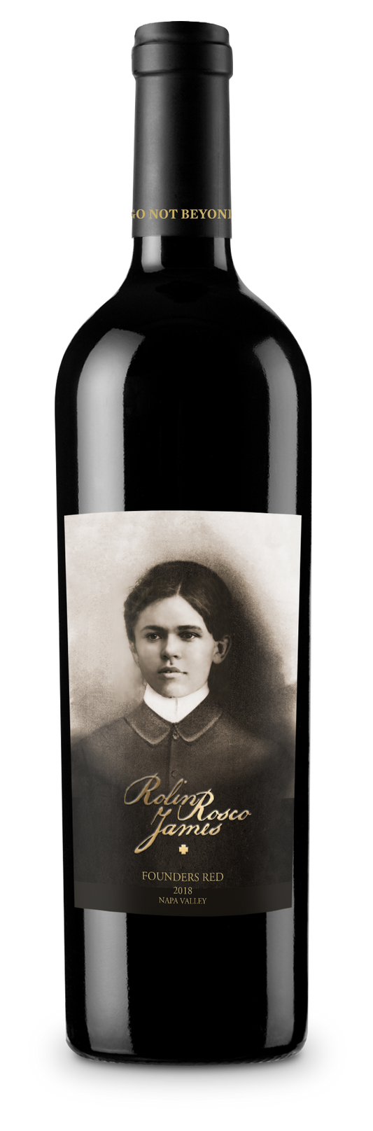 Founders Red - Rolin Rosco James - 2018 Red Wine - Napa Valley