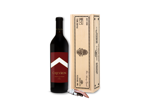 Chevron Cabernet Gift Box