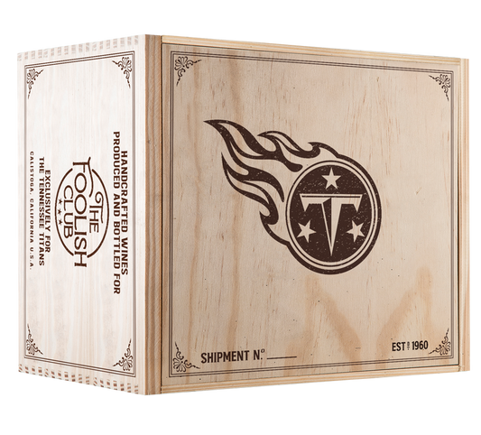 6-Bottle Wood Crate