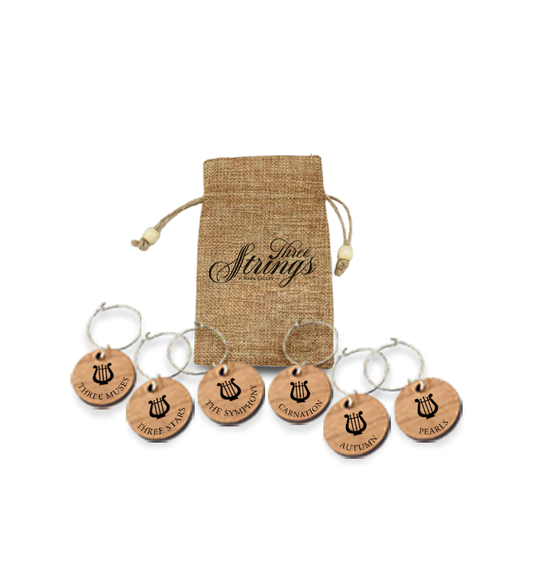 Wine Charms with Bag