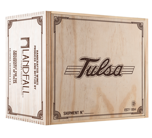 6-Bottle Wood Crate