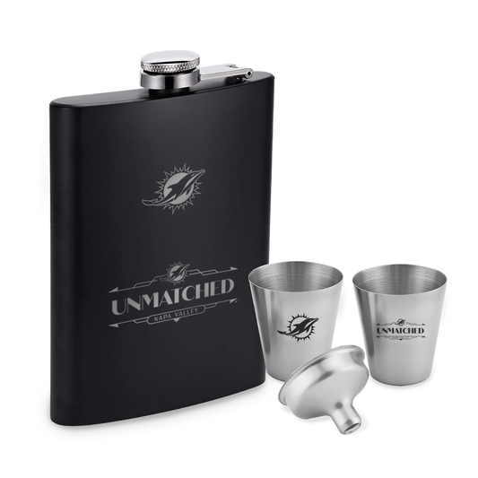 Black Flask Set