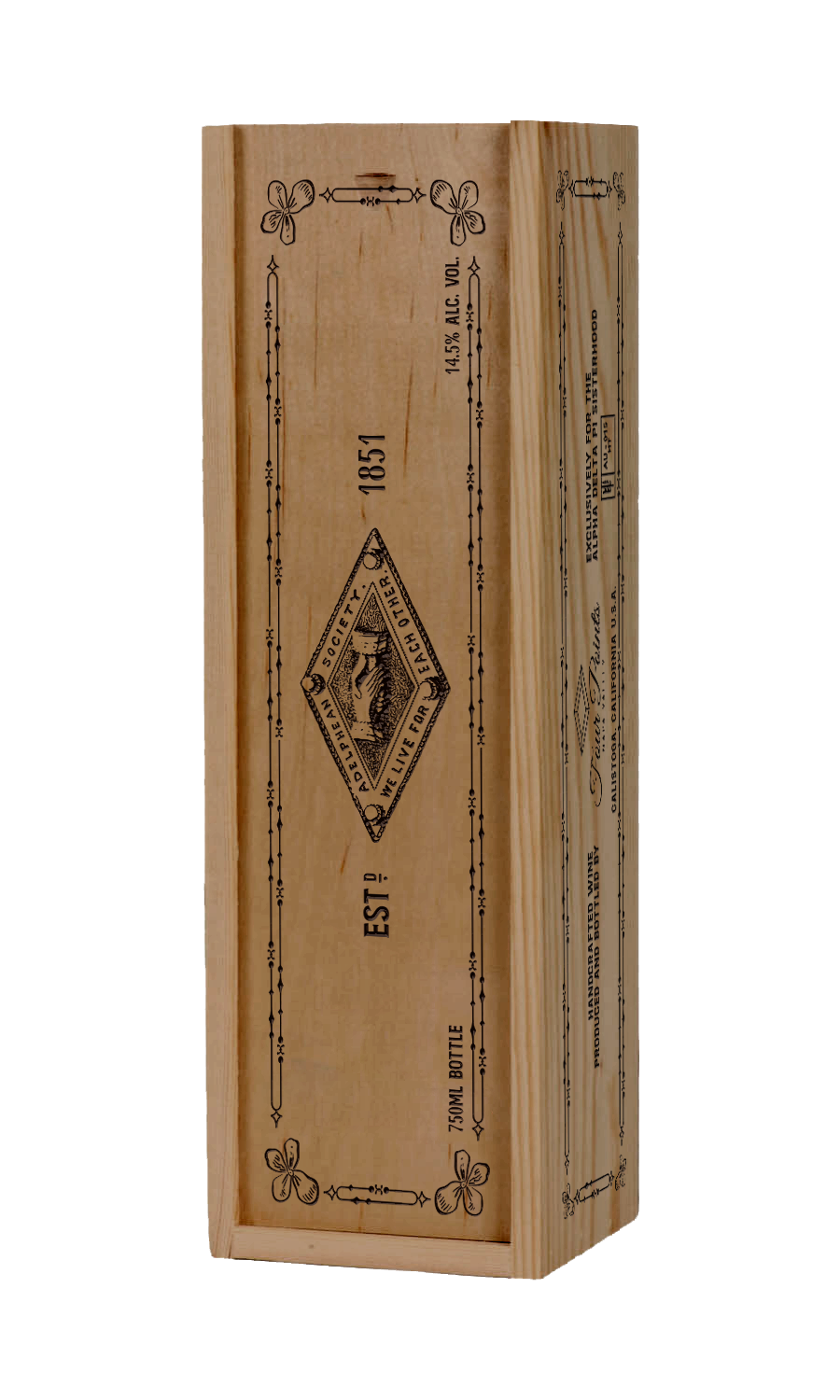 Single Wood Crate