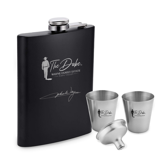 Black Flask Set