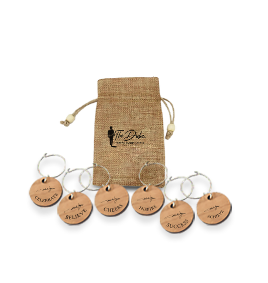 Wine Charms with Bag