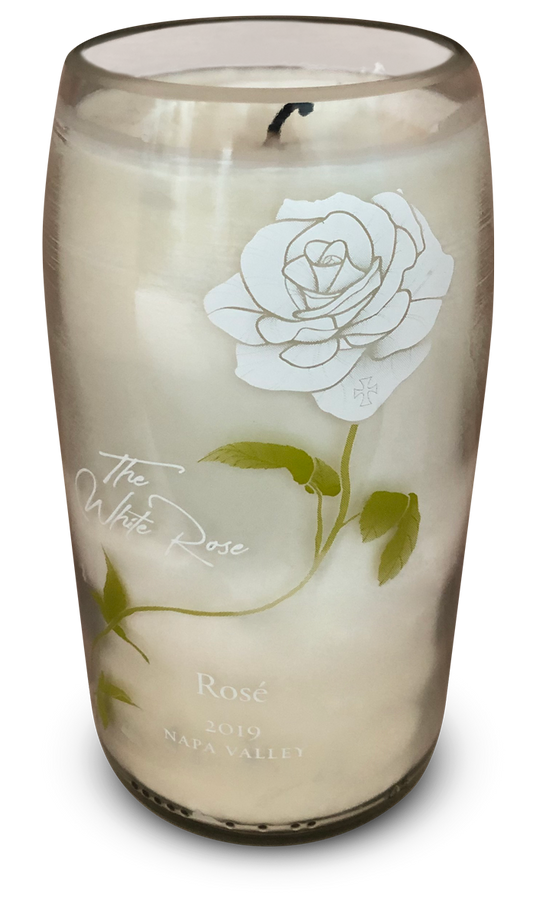 Candle - White Rose